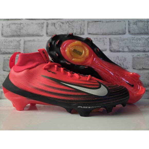 Nike Zoom Air Vapor Pro 1 Crimson Red Football Cleats HF9409-600 Men’s Size 8
